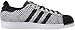 adidas Originals Men's Superstar Snake Pack Fashion Sneaker, Core Black/Core Black/White, 11 M US