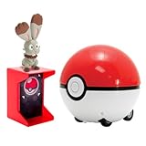 Pokémon Catch N Return Pokéball Bunnelby + Poké Ball