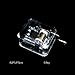 Unique Transparent Musical Box Acrylic Hand Crank Music Box, Melody Castle in The Sky
