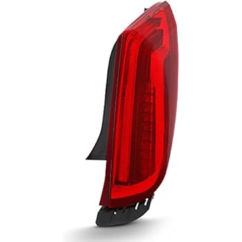 Amazon Com Acanii For 2013 2017 Cadillac Xts Led Red