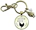 Chicken Mom Keychain Chick Gift For Mother Vintage Novelty Farm Life Chic Inspired Womens Pendant Baby Charm