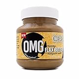 OMG! SUNFLOWER FLAX BUTTER! -- Amazing Taste & Texture- Omega-3's - Non-GMO - Gluten Free - Low Sugar - No Trans Fats (Madagascar Vanilla)