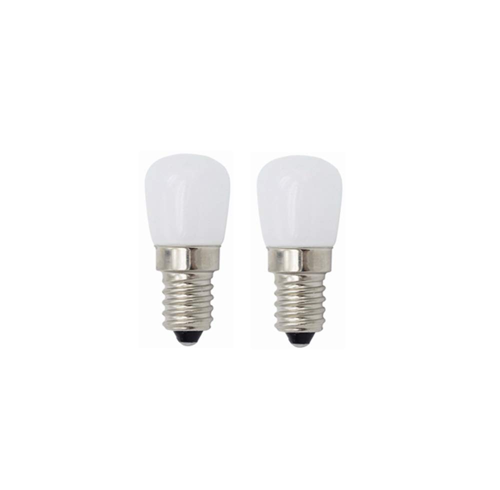 Nrthtri Fridge Light Bulbs E14 LED Bulbs 3W,Vintage LED Light Bulbs for Fridge Refrigerator,Sewing Machine,Cooker Hood Lighting 220V 2PCS LED Edison Screw Bulb (Color : Warm White)