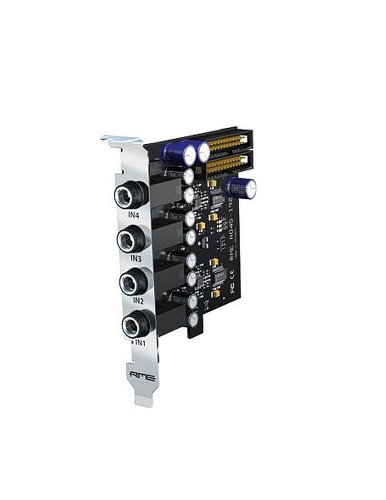RME AI4S-192 AIO | Optional Alternative Expansion Boards 4-Channel Analog Input Module with 192kHz Support for HDSPe AIO and HDSP 9632 (Input : AI4S-192)