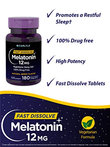 4 Carlyle+Melatonin+Dissolve+Nighttime+Vegetarian