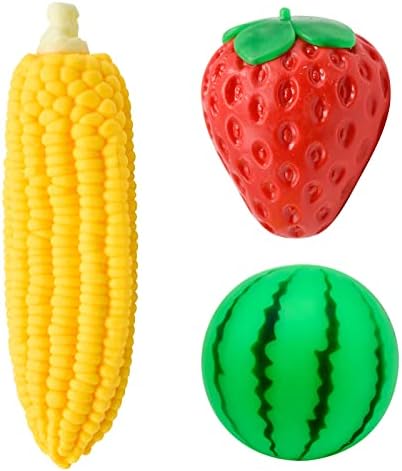 MEIEST PCS Simulation Cute Fruit Squishy Stress Balls Fidget