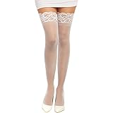 Lalapapa Hosiery Lace Top Thigh High Stockings