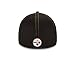 New Era Men's Black Pittsburgh Steelers Neo 39THIRTY Flex Hat