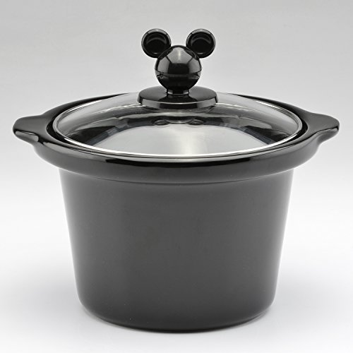 Disney DCM200CN Mickey Mouse Slow Cooker, 2Quart, Red/Black Pricepulse