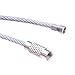 eBoot Wire Keychain Cable Key Ring Stainless Steel 2 mm, 4 Inch, 15 Pack