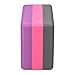 Gaiam Yoga Block - Supportive Latex-Free EVA Foam Soft Non-Slip Surface for Yoga, Pilates, Meditation, Tri-Color