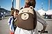 Dabbawalla Bags Preschool and Toddler Bear Backpack, Brown