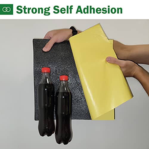 Adhesive NonToxic Sound Proof Foam Panels, 4thGen Corrugated Acoustic