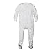 Burt's Bees Baby Baby Boys Sleeper Pajamas, Zip-Front Non-Slip Footie PJs, Organic Cotton