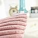 Home Brilliant Pillow Cover 18x18 Pink Throw Pillow Supersoft Accent Throw Pillow Cover for Couch Striped Velvet Corduroy Decor, Baby Pink, (45x45 cm, 18inch)