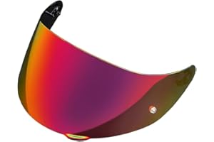 BSTOP K1 Face Shield Uv-Protected for AGV K1, K1S, K3SV, K5, K5S Helmet Shield Visor Windshield (Revo Rose Red-Day use only)