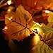 SILIVN Fall Decorations,Fall Garland,Fall Wreath,Thanksgiving Decorations,Christmas Decor Lighted Fall Garland Clearance(8.2 Feet) 20 Lights (1 Pack)