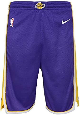 youth lakers shorts purple