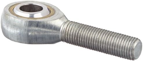 RBC Heim Bearings HM6C 0.3750" Bore, .3750-24 Threads Male Rod End Bearing, 4 Piece Metal-To-Metal