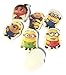 Minion Despicable Me 2 Large Erasers with Colorful Characters - 3 pack