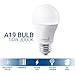 Hyperikon LED A19 Dimmable Bulb, 100W Equivalent, Soft White 3000K, LED 14W Bulb (12 Pack)