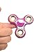 Krazy Spinner Fidget Spinner Toy Hand Spinner Stress Reducer Ultra Durable High Speed Ceramic Bearing Fidget Finger Toy Guarantee1+min SpinTime Perfect for ADD ADHD Anxiety Autism Stress (Baskeball)