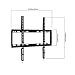 ORIENTOOLS TV Wall Mount Bracket for Most 32