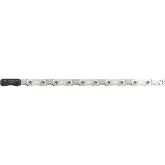 SRAM GX Eagle T-Type Flattop Chain - 12-Speed, 126 Links, Hollow Pin, | Includes PowerLock Connector, Silver
