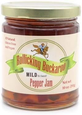 Rollicking Buckaroo Pepper Jam Mild "It's Sweet!"