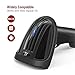 TaoTronics Barcode Scanner Handheld USB Barcode Scanner 1D Laser Wired Bar Code Reader for Computer, Fast and Precise Scan Support Windows/Mac OS/Linux for Inventory Management