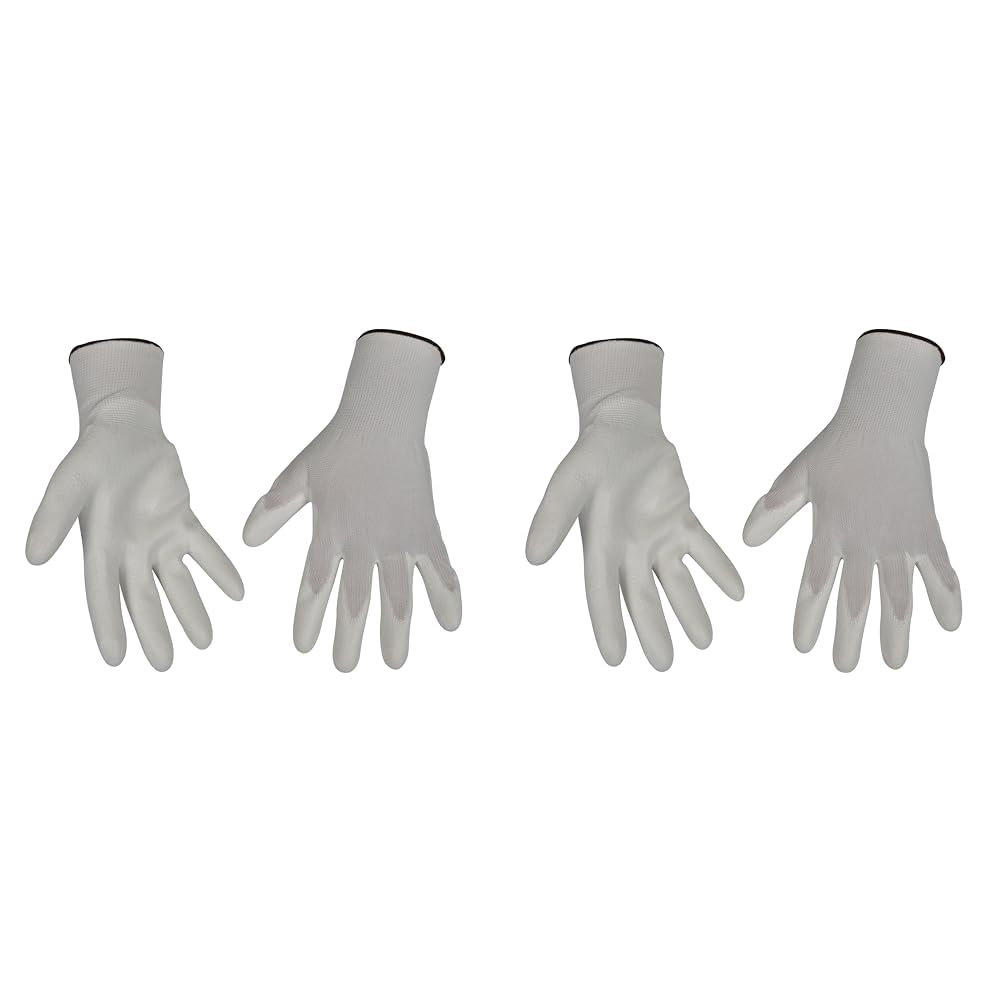 Vitrex VIT337150 Decorators' Gloves, White (Pack of 2)