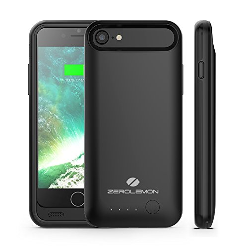 Iphone 7 battery case, zerolemon 3100mah slim juicer portable cha…