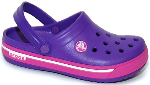 UPC 887350515534, Crocs Crocband ii.5 Clog Kids (2, Neon Purple/Neon Magenta)