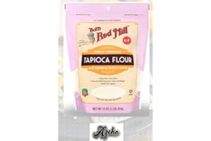 Tapioca Starch AKA Tapioca Flour, Bob Red Mill 16 oz Bag, Finely Ground (Pack of 1) Packaged By Azeko