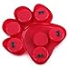kathson Dog Interactive Games Puzzle Toys Dog Food Dispenser Puppy Fun IQ Educational Treat Box Slow Feed Bowl Nontoxic Food Dispensing Plate Dish Puzzle Toys for Small Medium Large Dogs Training Play