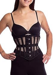 Orchard Corset CS-201 Black Mesh Waist Training