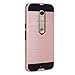 Moto X Pure Edition Case/Moto X Style Case,Aomax Hybrid Durable Soft Silicone Rubber and Hard Armor TPU Shockproof Protective Cover Case for Motorola Moto X Pure Edition/Moto X Style VLS Rose Gold