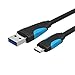 USB Type C Cable,IQTIMES USB A to C Cable 3.0 5ft High Durability for Google Pixel, HTC 10, Huawei P9,P10,Mate 9/10 Pro, LG G5 G6 V20, Sony Xperia, Nintendo Switch, Oneplus2 and More (A to C 5ft)