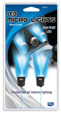 Custom Accessories 25400 Blue 12V LED Micro Interior Accent Light