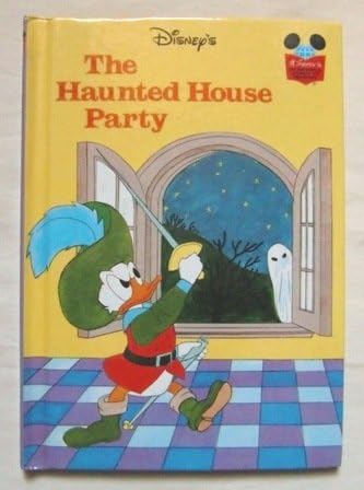 Amazon １９８１年 ホーンテッド ハウス 幽霊屋敷 パーティー 洋書絵本 古本 ドナルド ダック ディズニー おもちゃ雑貨 ホビー