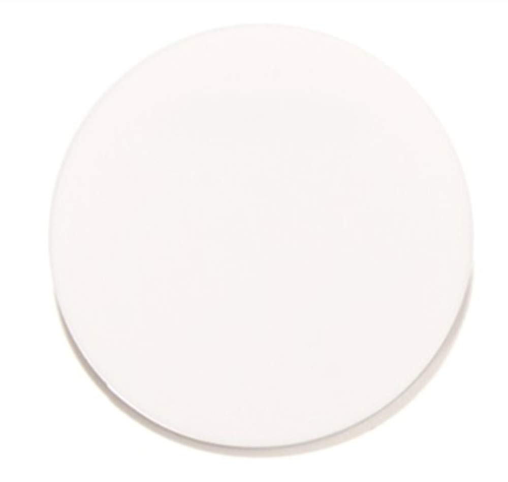 20PCS Acrylic White Round Circle, White Plexiglass Round Disc, Acrylic Round Sheet, Lucite Circle Round Disc 1/8" Thick (White, 1")