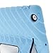 Apple iPad 2 iPad 3 iPad 4 Hideaway with Stand Blue Black Gumdrop Cases Silicone Rugged Shock Absorbing Protective Dual Layer Cover Case
