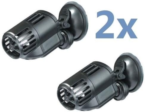2 PCS Circulation Pump Wavemaker 800 GPH Aquarium Reef Powerhead Suction Mount