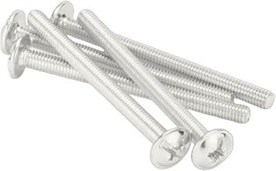 RC Screws M4 4mm x 50mm Door Knob Cabinet Screws Pack of 10