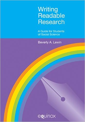 Research writing textbooks