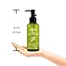 [BONAJOUR] Vegan beauty Deep Pores Gentle Natural Cleansing Oil - Vegetable Oil Based Best Multi Makeup Remover For Sensitive Oily Dry Combination Skin 5.2 Fl.oz