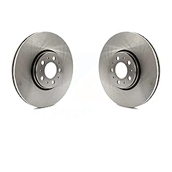 Front Disc Brake Rotors Pair For 2003-2014 Volvo