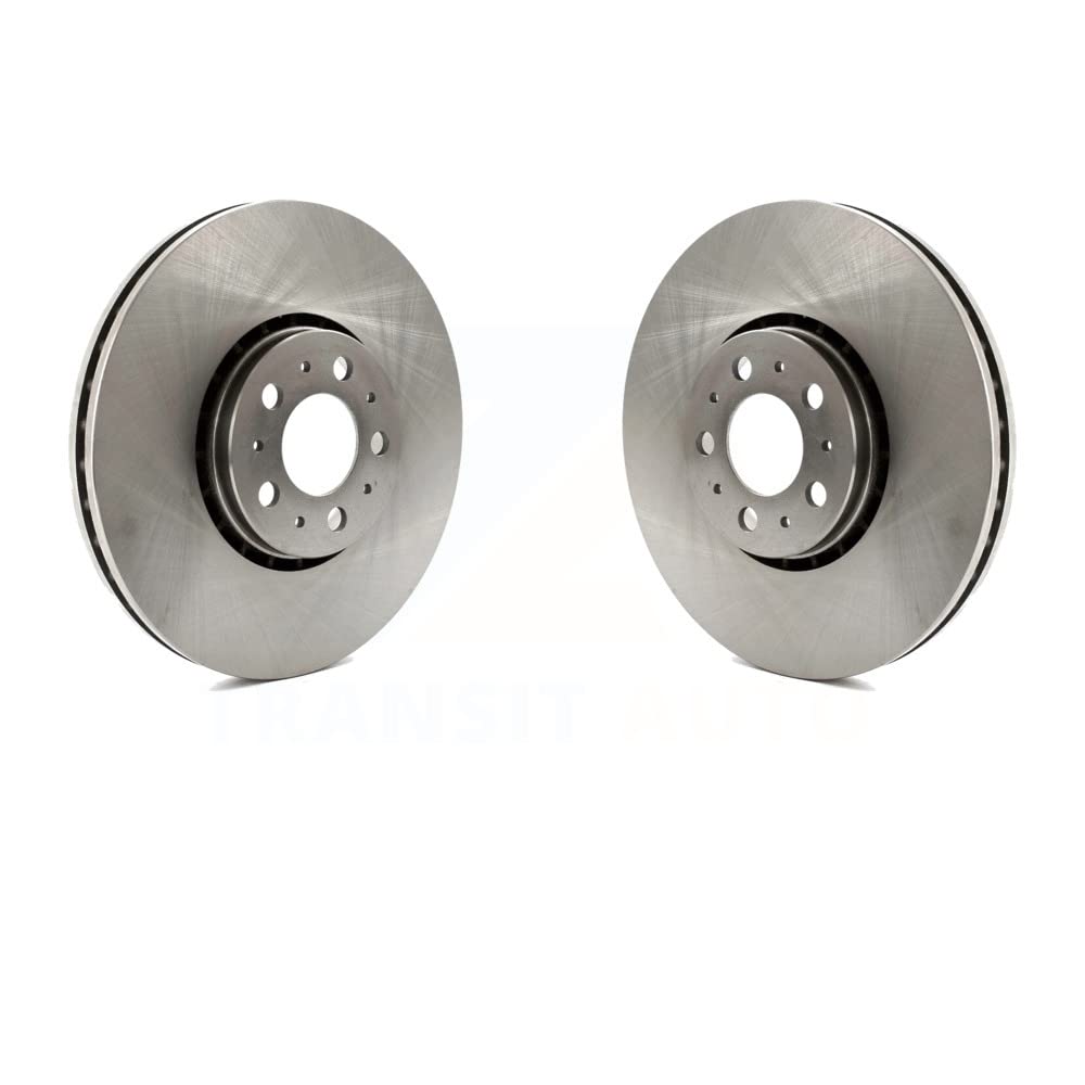 Front Disc Brake Rotors Pair For 2003-2014 Volvo