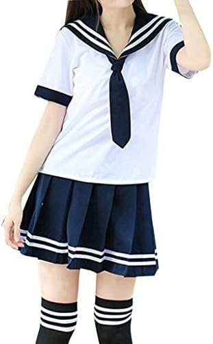 Binying Women's Japan School Uniform Cosplay Costume Anime Lolita Dress