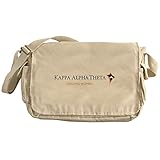 CafePress - Kappa Alpha Theta Leading Women - Unique Messenger Bag, Canvas Courier Bag